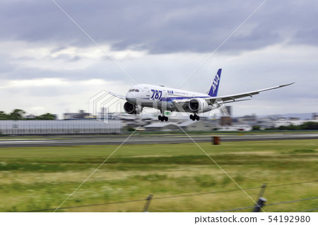 787 landing 787 landing 54192980