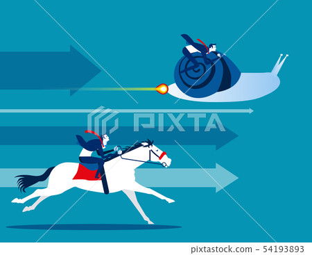 Competition. Business team and competitive. 54193893