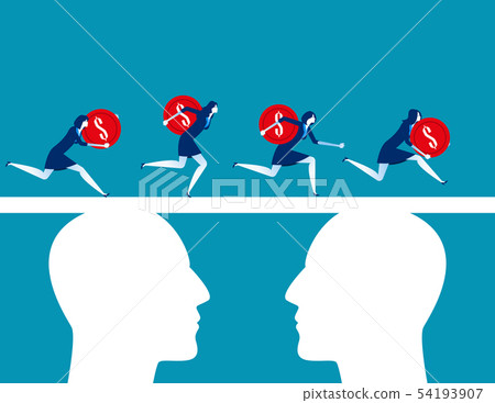 Funding. Business people team funding. Concept 54193907