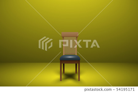 chair with light in the room 54195171