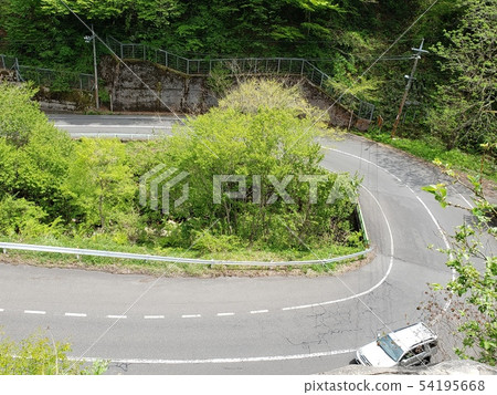 Hairpin Curve Stock Photo 54195668 Pixta