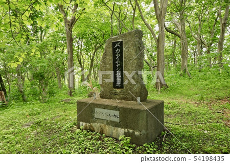 Kamuyashi monument in the town of Kannon Kamuyashi monument in the town of Kannon 54198435