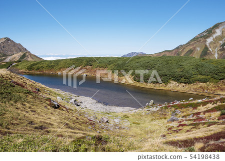 立山山脈和Midriga池塘富山縣Murododaira富山旅遊景點 54198438