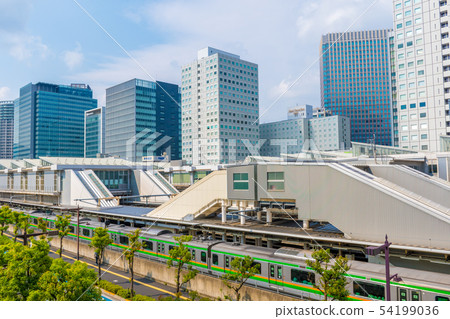 城市風景 - 大崎站和建築物 54199036