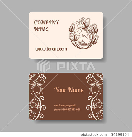 Vintage business card collection 54199194