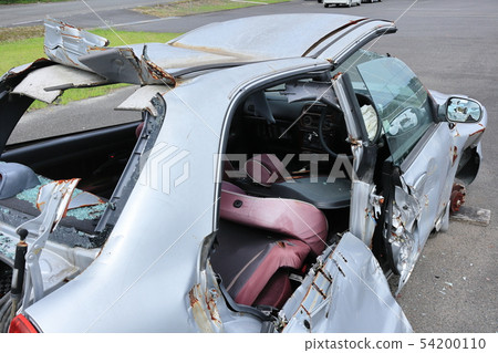 事故汽車圖像廢汽車圖像 54200110