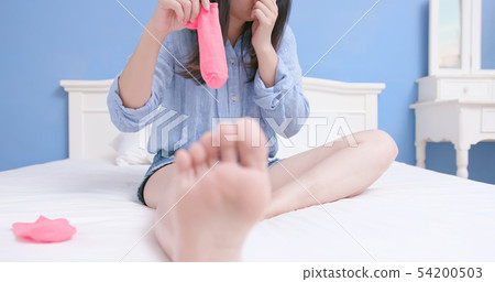 woman has athletes foot woman has athletes foot 54200503