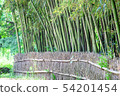 木柵欄和竹子 54201454