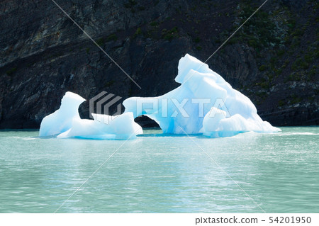 Navigation on Argentino lake, Patagonia landscape, Navigation on Argentino lake, Patagonia landscape, 54201950