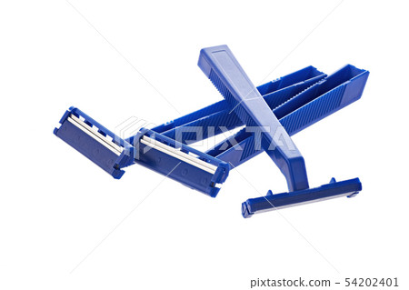 Disposable shaving machine isolated on a white background isolated 54202401