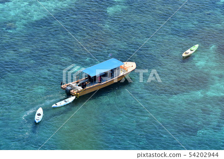 Miyakojima / Irabe Island triangle point blue 54202944