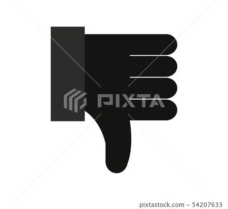 I don't like hand icon 54207633