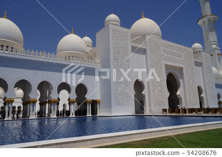 阿聯酋阿布扎比的謝赫扎耶德大清真寺 54208676