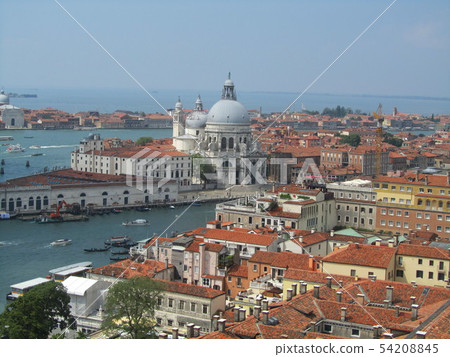 威尼斯水道入口和意大利的風景 54208845