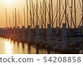 Sailing at Yacht Harbor 54208858