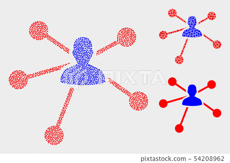 Pixel Vector User Links Icons 54208962