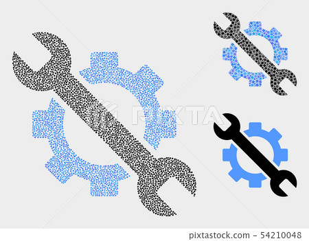 Pixelated Vector Options Tols Icons 54210048