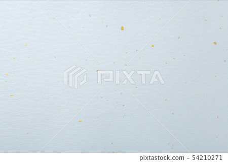 Background material of light blue washi paper which we threw foil 54210271