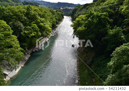 Chuo Main Line Saruhashi Station and the surrounding scenery 54211432