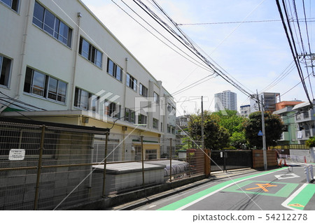 封閉學校05校門和中野區第3中學的中學路中野區中野東中學 54212278