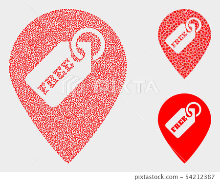 Pixel Vector Free Tag Marker Icons - Stock Illustration [54212387] - PIXTA