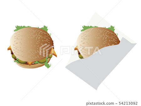 一個漢堡包 54213092