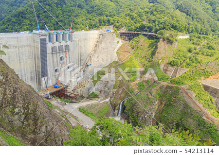 Yaba dam construction site 54213114