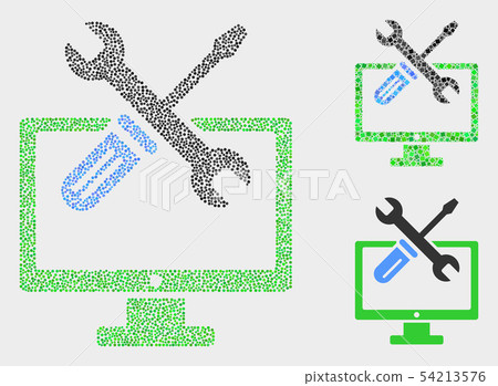 Pixel Vector Desktop Options Icons 54213576