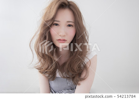 Yuufuwa semi-long hair Japanese hairstyle 54213784