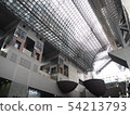 Kyoto Station 2 monochrome 54213793