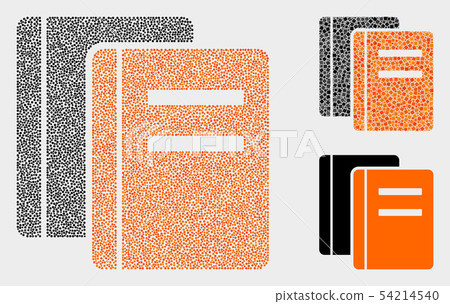 Dot Vector Books Icons Dot Vector Books Icons 54214540