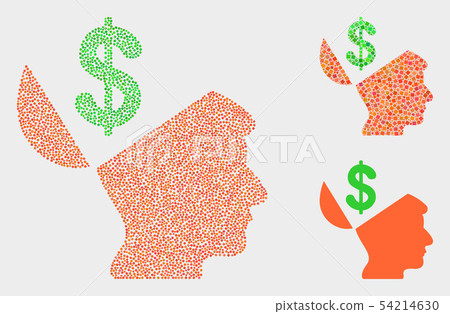 Dot Vector Banker Open Mind Icons Dot Vector Banker Open Mind Icons 54214630