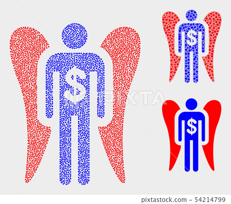 Pixel Vector Angel Investor Icons 54214799