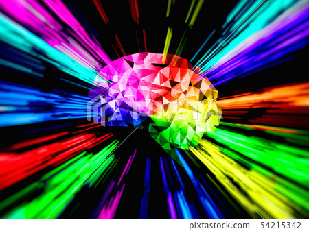 Abstract artificial intelligence Abstract artificial intelligence 54215342