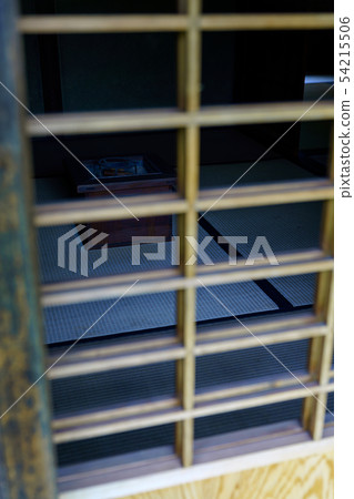 Abandoned shop of an old private house 54215506