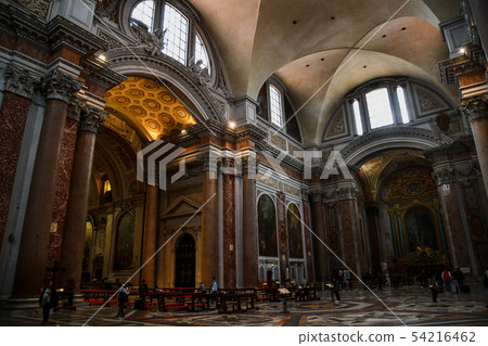 Ancient ruins of Rome (Italy) Santa Maria degli Angeli church 54216462