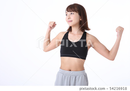 A woman to sport A woman to sport 54216918