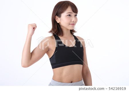 A woman to sport A woman to sport 54216919