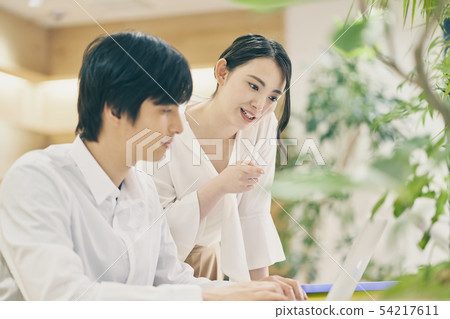 商務男人和女人 商務男人和女人 54217611