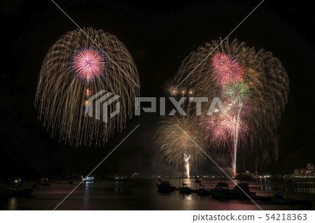 Kurofune Fireworks Display Shimoda City, Shizuoka Prefecture 54218363