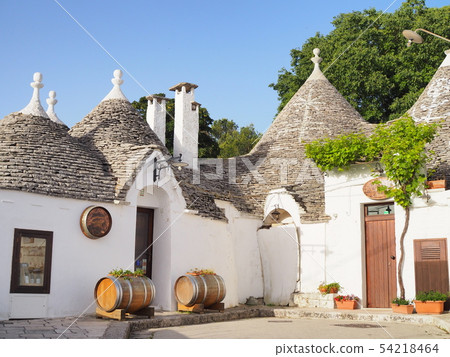 Alberobello Trulli in the clear Alberobello Trulli in the clear 54218464