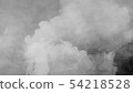 Abstract smoke steam moves on a black background 54218528