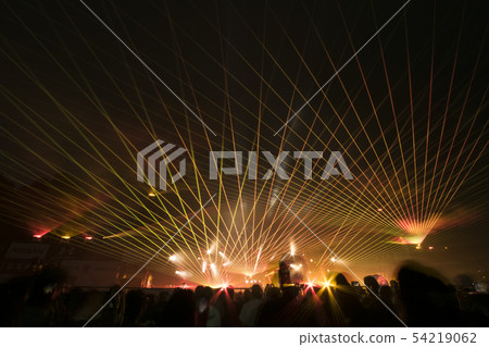 Yokohama Open Port Festival Beam Spectacle in Harbor Yokohama City, Kanagawa Prefecture 54219062