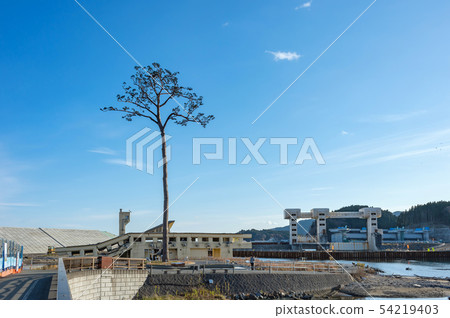 [岩手縣陸前高田]高田松原遺址的風景以及對未來的希望 54219403