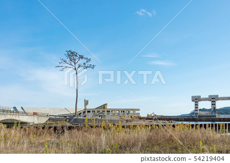 [岩手縣陸前高田]高田松原遺址的風景以及對未來的希望 54219404