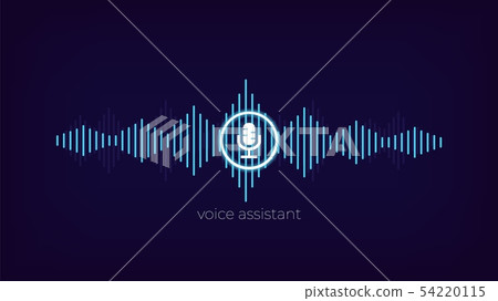 Digital assistant . Voice recognition app . 54220115