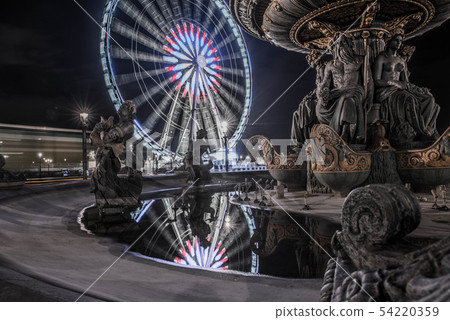 協和廣場在晚上 協和廣場在晚上 54220359