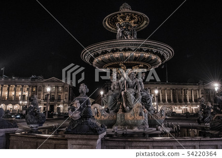 協和廣場在晚上 54220364