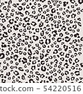 Leopard pattern design. vector seamless background 54220516