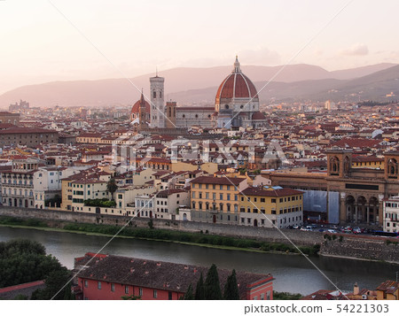 Florence, View from Piazzale Michelangelo / Florence, Italy 54221303